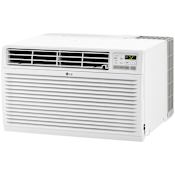 LG 11,800 BTU 230V Programmable Through the Wall Air Conditioner with Heater and Remote White