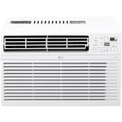 LG 12,000 BTU 115V Programmable Window Air Conditioner with WiFi and Remote White