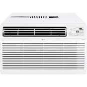 LG 14,000 BTU 115V Window Air Conditioner with Remote and 3 Fan Speeds White