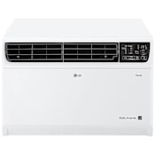 LG 6,000 BTU 115V Programmable Window Air Conditioner with WiFi and Remote White