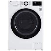 LG 24 Inch Wide 2.4 Cu. Ft. Energy Star Certified Front Loading Washing Machine with Built-In Intelligence White