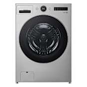 LG 27 Inch Wide 5 Cu. Ft. Combination Washer and Dryer with LED Display and Inverter Heat Pump Technology Graphite Steel