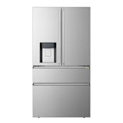 LG Signature 36 Inch Wide 21.7 Cu. Ft. Energy Star Certified Fingerprint Resistant French Door Refrigerator with Mini Craft Ice PrintProof Stainless Steel
