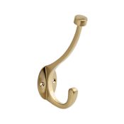 Liberty Hardware Pilltop 5-5/8" Long Double Pronged Utility Hook Champagne Bronze