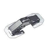 Liberty Hardware 5/8 x 3 Inch Non-Mortise Concealed Spring Hinge (Set of 2) - 30 Pack Zinc Plated