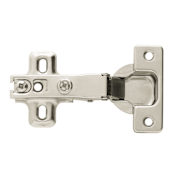 Liberty Hardware Full Overlay Concealed European Cabinet Door Hinge with 110 Degree Opening Angle (Package of 10) Nickel