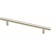 Liberty Hardware Builder's Program 7-9/16 Inch Center to Center Bar Cabinet Pull Stainless Steel