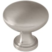 Liberty Hardware Garrett 1-3/16 Inch Mushroom Cabinet Knob Satin Nickel