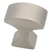 Liberty Hardware Decca 1 Inch Bar Cabinet Knob Satin Nickel