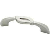 Liberty Hardware Unity 3-3/4 Inch Center to Center Handle Cabinet Pull Satin Nickel