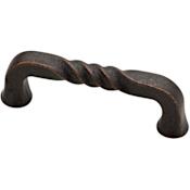 Liberty Hardware Ironcraft 3 Inch Center to Center Handle Cabinet Pull Statuary Bronze