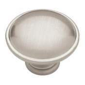 Liberty Hardware Sophia 1-5/16 Inch Mushroom Cabinet Knob Satin Nickel