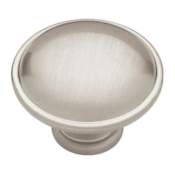 Liberty Hardware Sophia 1-5/16 Inch Mushroom Cabinet Knob Satin Nickel