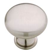 Liberty Hardware Garrett 1-3/16 Inch Mushroom Cabinet Knob Satin Nickel