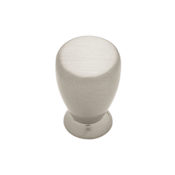 Liberty Hardware Milk Bottle 3/4 Inch Mushroom Cabinet Knob Satin Nickel