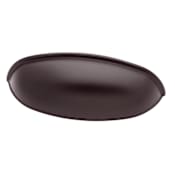 Liberty Hardware 2-1/2 Inch Center to Center Cup Cabinet Pull Dark Oil Rubbed Bronze
