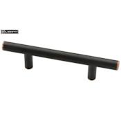 Liberty Hardware Builder's Program Series 3 3 Inch Center to Center Bar Cabinet Pull Bronze W/copper Highlights