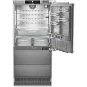 Liebherr 36 Inch Wide 19.5 Cu. Ft. Energy Star Certified Right Hinge Panel Ready Bottom Freezer Refrigerator with DuoCooling and Telescopic Rails Panel Ready