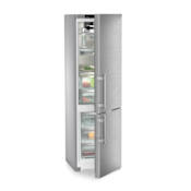 Liebherr 24 Inch Wide 12.7 Cu. Ft. Energy Star Certified Fingerprint Resistant Bottom Freezer Refrigerator with DuoCooling and Integrated SmartDevice Box Stainless Steel
