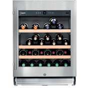 Liebherr 24 Inch Wide 46 Bottle Capacity Undercounter Wine Cooler with HumiditySelect and TempProtect Plus Stainless Steel