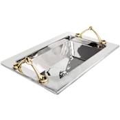 Linkasink Vintage Jeweler 21" Rectangular Drop In Bathroom Sink Polished Stainless Steel
