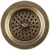Linkasink 1-3/4" Basket Strainer Antique Bronze