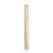 Linkasink Artisan Glass 14-13/16 Inch Center to Center Handle Cabinet Pull Polished Brass with Eglomise Prism Glass