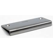 Linnea 304 Grade Stainless Steel 2-3/16 Inch Center to Center Finger Cabinet Pull Polished Stainless Steel