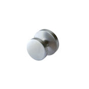 Linnea Marine Grade LK66 Dummy Door Knob Set with Round Rose Satin Stainless Steel