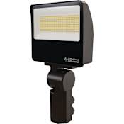 Lithonia Lighting Contractor Select ESXF3 9" Wide 120-277V LED Flood Light with Adjustable Lumen Output Dark Bronze