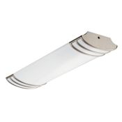 Lithonia Lighting Indoor 25" Wide 26 Watt Integrated LED 120V 80 CRI 4000K Flush Mount Ceiling Light Brushed Nickel