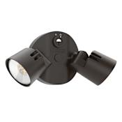 Lithonia Lighting Contractor Select HGX Double Light 8-1/2" Wide Adjustable LED Outdoor Flood Light Dark Bronze