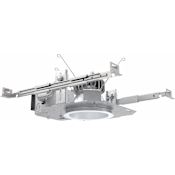 Lithonia Lighting Contractor Select 4" Trim Integrated LED New Construction Recessed Housing Only (Trim Sold Separately) Silver