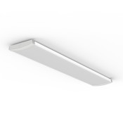 Lithonia Lighting TruWrap Single Light 48" Long Integrated LED Commercial Strip Light White