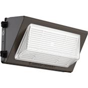 Lithonia Lighting Contractor Select TWR2 17" Wide Switchable Color Temperature LED Wall Pack Dark Bronze