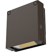 Lithonia Lighting Contractor Select WPX0 6" Tall LED Wall Pack Dark Bronze