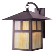 Livex Lighting Montclair Mission 1 Light Outdoor Wall Sconce Bronze