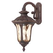 Livex Lighting Oxford 1 Light Outdoor Wall Sconce Imperial Bronze