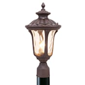 Livex Lighting Oxford 1 Light Outdoor Post Light Imperial Bronze