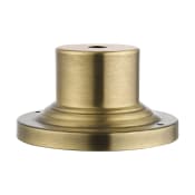 Livex Lighting Pier Mount from Pier Mount Series - 6" Diameter x 3.25" Height Antique Brass