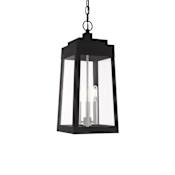 Livex Lighting Oslo 3 Light 8" Wide Mini Pendant Black