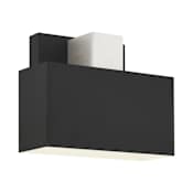 Livex Lighting Lynx 5" Tall Outdoor Wall Sconce Black