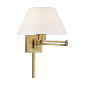 Livex Lighting Allison 12" Tall Commercial Wall Sconce Antique Brass