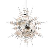 Livex Lighting Circulo 8 Light 37" Wide Sputnik Chandelier Polished Chrome