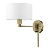 Livex Lighting Allison 10" Tall Commercial Wall Sconce Antique Brass
