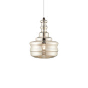Livex Lighting Single Light 13" Wide Pendant English Bronze