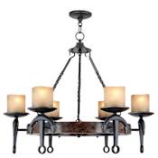 Livex Lighting Cape May 6 Light 1 Tier Chandelier Olde Bronze