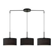 Livex Lighting Bainbridge 3 Light 49" Wide Linear Pendant Black