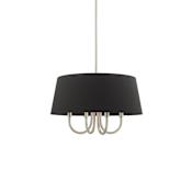 Livex Lighting Belclaire 4 Light 18" Wide Drum Chandelier Brushed Nickel