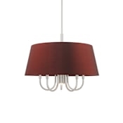Livex Lighting Belclaire 6 Light 24" Wide Drum Chandelier Brushed Nickel